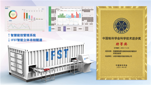 冰輪再次榮獲中國(guó)制冷學(xué)會(huì)科學(xué)技術(shù)進(jìn)步獎(jiǎng)特等獎(jiǎng)